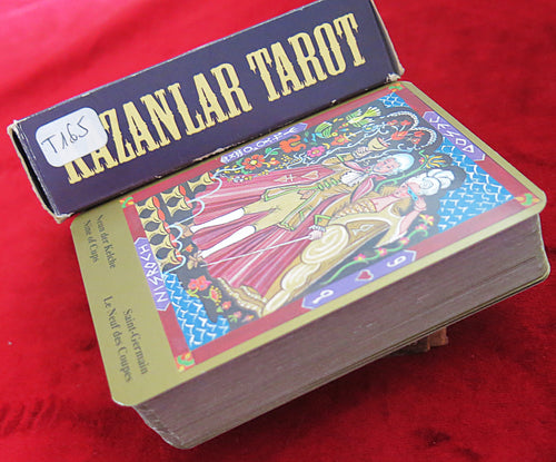 Kazanlar Tarot cards - Persian style artwork, multi-cultural deck theme, Kabbalah Tree of Life divination, very rare tarot