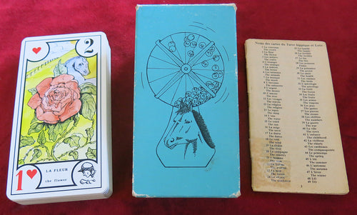 Rare Gambling Tarot 1982 – Oracle for Horse Betting & Lottery Predictions