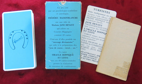 Rare Gambling Tarot 1982 – Oracle for Horse Betting & Lottery Predictions