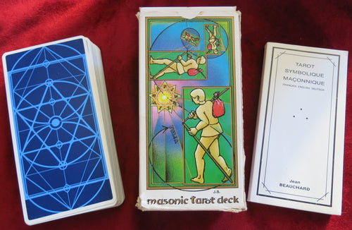 Jean Beauchard Original Masonic Tarot 1987