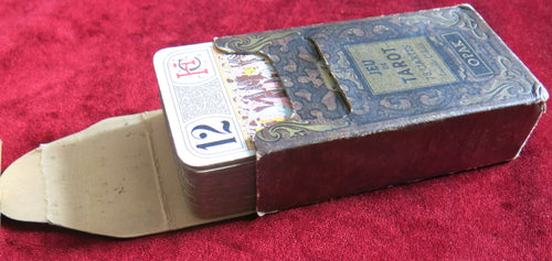 Tarot 60s vintage deck - Opak Heron - Old Tarot card Game