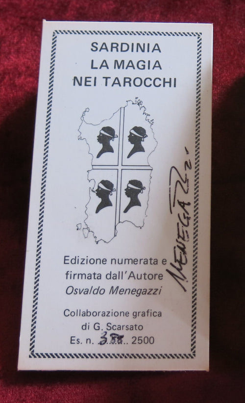 Sardinian Tarot 1984 - Osvaldo Menegazzi