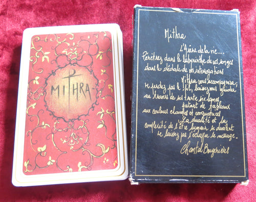 The Mithra - Tauromachie cards - 80s - Bullfighting Divination