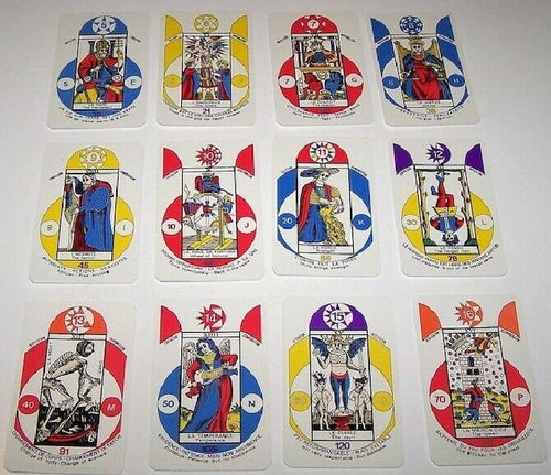 Numerological Tarot de Marseille 1986 - (Pocket) (Fr) - Sacred Code of the Tarot