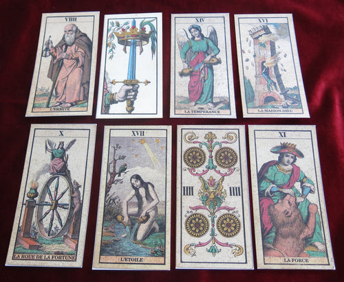 Tarots by Laura Tuan 1994 - Very Hard to Find vintage French tarot Cards