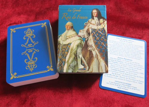 Les Grands Rois de France 1987 - Vintage Deck