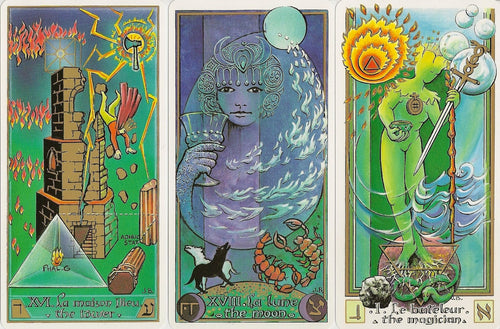 Jean Beauchard Original Masonic Tarot 1987