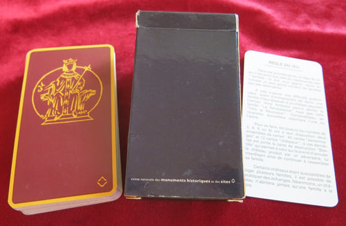 Jeu de cartes Les Capétiens 1999 - Jeu de cartes vintage Renaissance