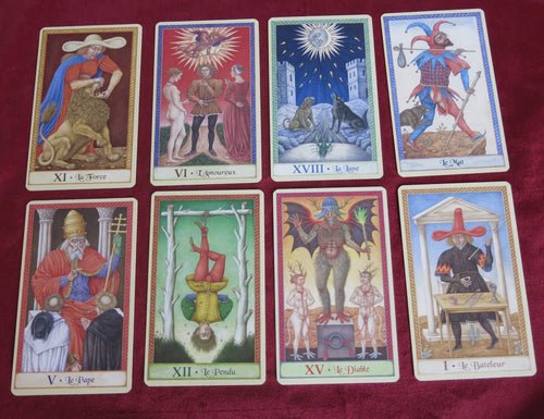 Tarot de Marseille Luxueux - Arcanes Majeurs + Livre