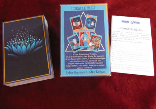 The Blue Oracle - OUT OF PRINT - Atlantis divination