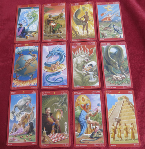 Tarot des Dragons – Lo Scarabeo 2004 – ÉPUISÉ