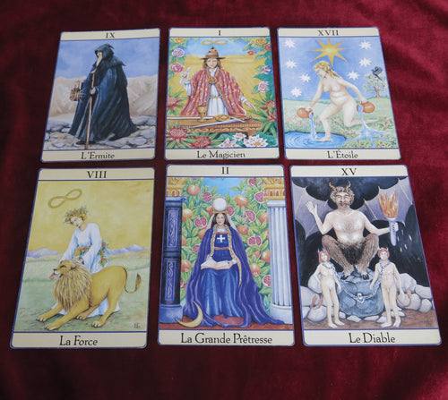 Le Tarot et Vous – 1996 – Lindel Barker Revell & Penny Lovelock – Rare Book & 22 Major Arcana Cards