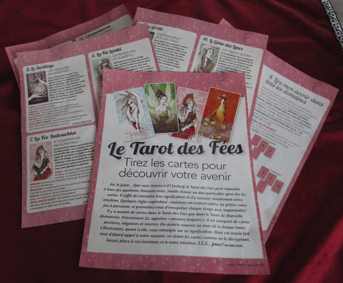 Le Tarot des Fées – Femme Actuelle Special Edition – 22 Cards – French Fairy Oracle – Out of Print