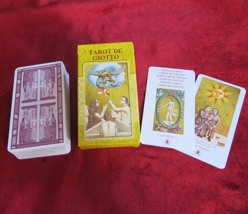 Tarot de Giotto + Instructions – Rare Italian Medieval Art Tarot - 2002