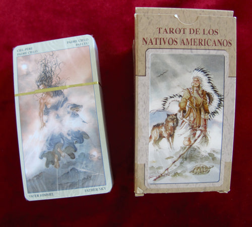 Tarot amérindien – Lo Scarabeo – Jeu complet + Guide numérique - 2002 - TOUT NEUF !