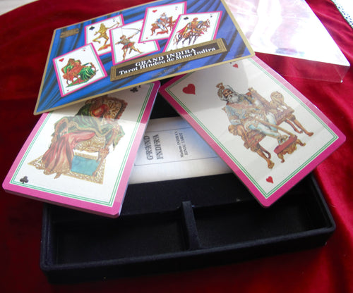 Coffret de tarot Madame Indira Hindou 1977 NEUF