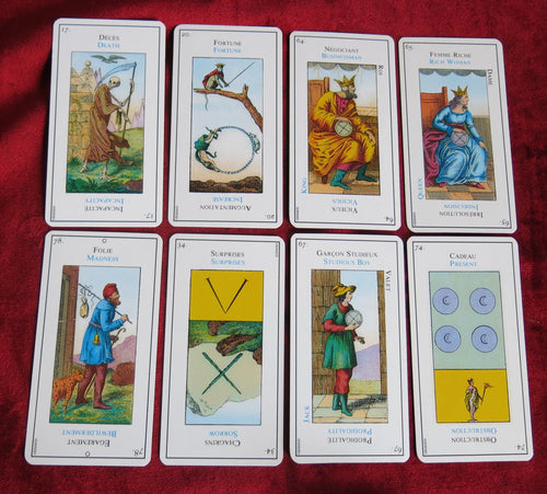 Grand Etteilla Tarot Égyptien – Grimaud années 1980 – Scellé – NOUVEAU & PAS FAUX !!!