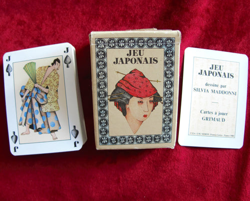 Cartes à jouer japonaises - 1981 - Silvia Maddonni Designs