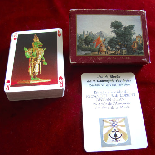 Jeu de cartes indien des années 80 - Playing Card of India