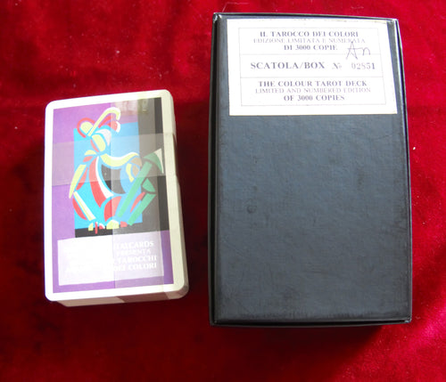 I Tarocchi dei Colori 1991 Numbered Edition VERY RARE