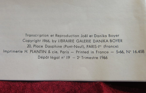 Oracle des lois contemplatives de 1959 - Tarot d'art moderne - Art expressionniste