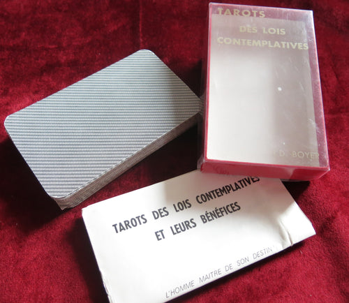 Oracle des lois contemplatives de 1959 - Tarot d'art moderne - Art expressionniste