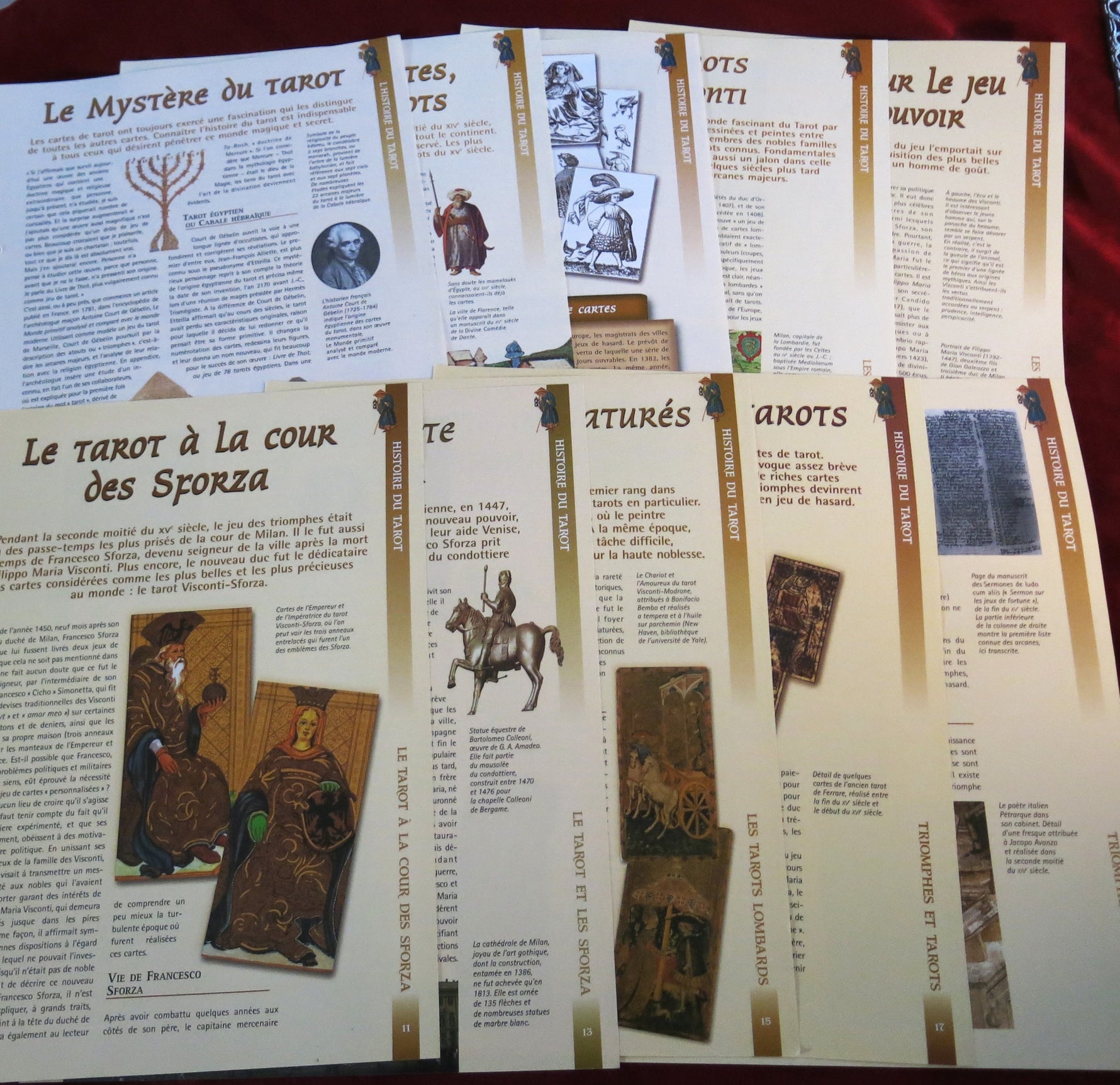 Quelle est l'histoire du tarot ? PARTIE 1 - Ebooks en anglais et en français - 20 pages
