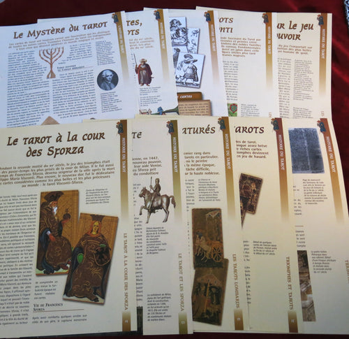 Quelle est l'histoire du tarot ? PARTIE 1 - Ebooks en anglais et en français - 20 pages