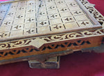 Exceptional 1928 Handmade Italian Checkers Board – Calalzo di Cadore