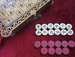 Exceptional 1928 Handmade Italian Checkers Board – Calalzo di Cadore