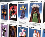 Feuille d'impression non coupée Graphik Tarocchi – Zoltan Tamassi – Lo Scarabeo 1992 – Rare Affiche de Tarot