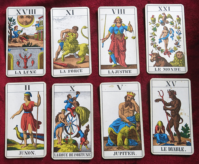 1JJ Swiss Tarot Cards – 1974 U.S. Games Edition(used one)