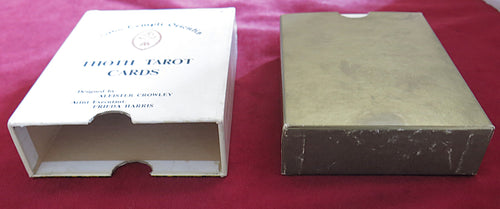 Aleister Crowley – Thoth Tarot Cards - White Box A, early 1980s