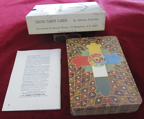 Aleister Crowley – Thoth Tarot Cards - White Box A, early 1980s