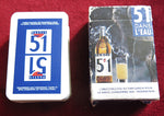 Pastis 51 Mini Playing Cards – Vintage 1990s  Advertising Mini Game