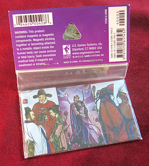 Vintage Tarot Magnet Set – “The Lovers” Card – 6 Deck Designs – U.S. Games Systems – New & Sealed
