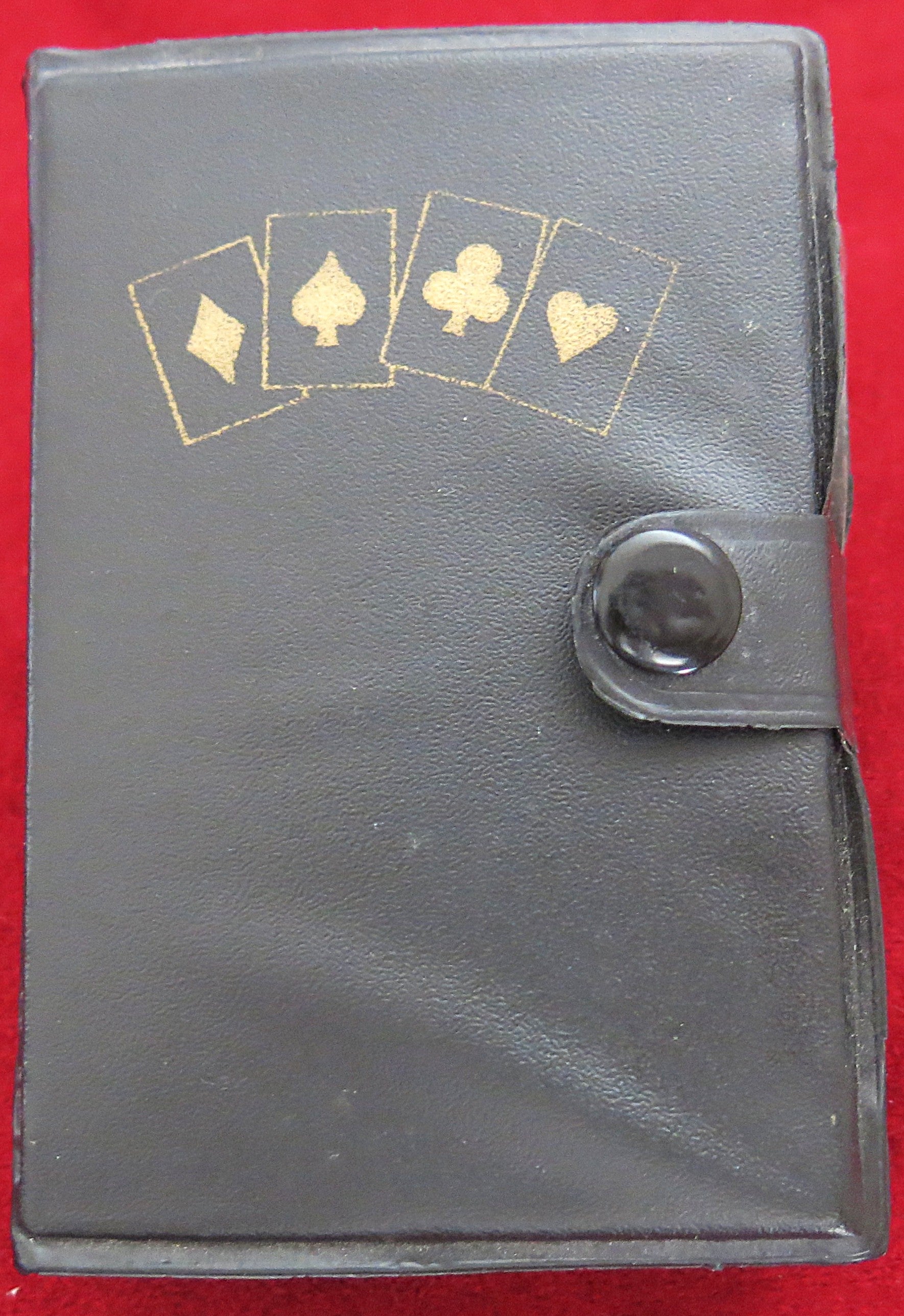 Jeu de Cartes de Voyage Vintage Années 70 – Ensemble de Jeu de Poche Complet
