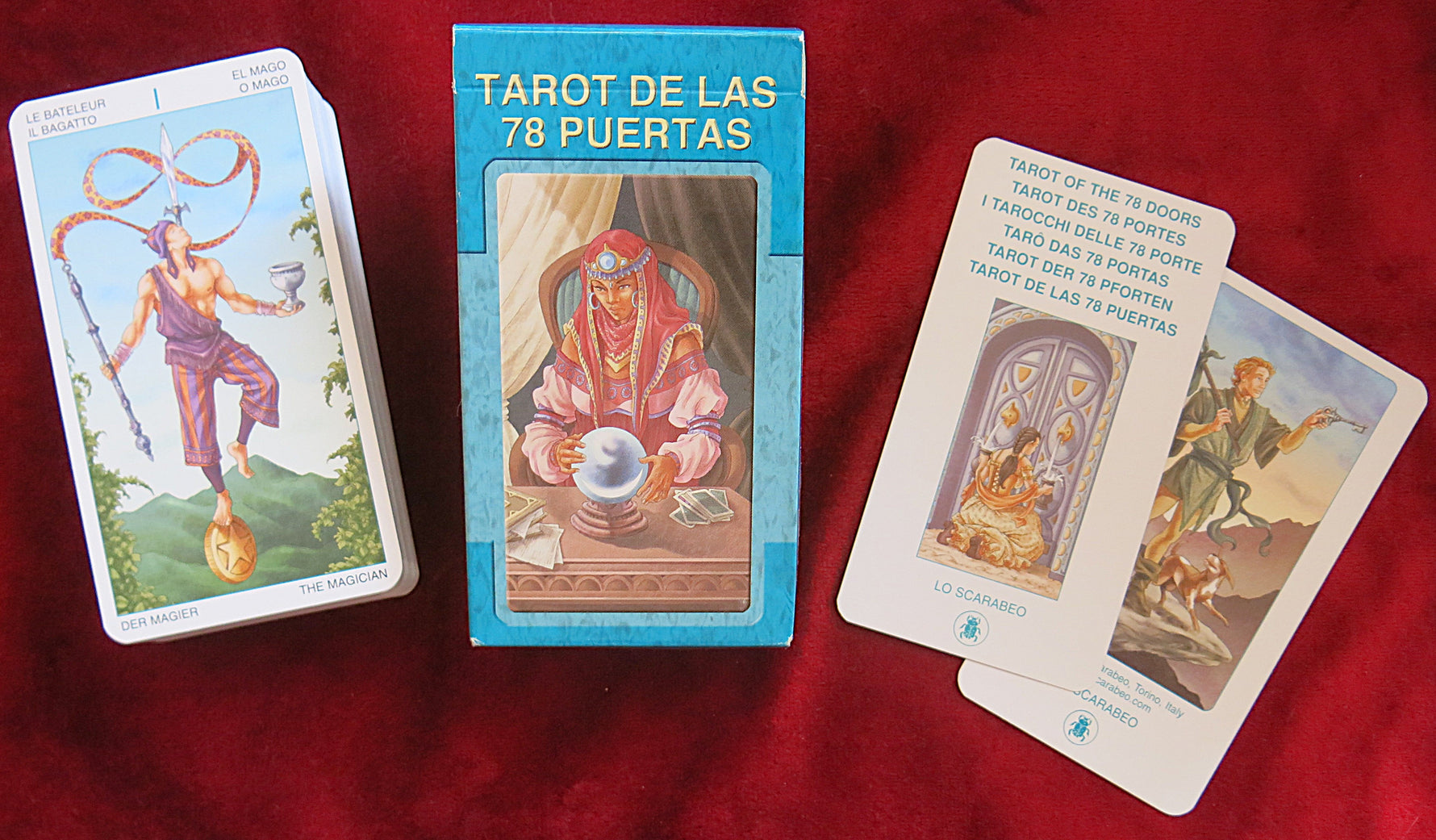 Tarot of the 78 Doors + Instructions – Symbolic Gateways Deck – Lo Scarabeo 2002 – Rare Out of Print