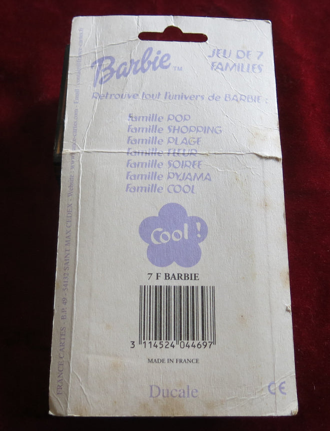 Barbie collectibles of 7 Families from the 80s