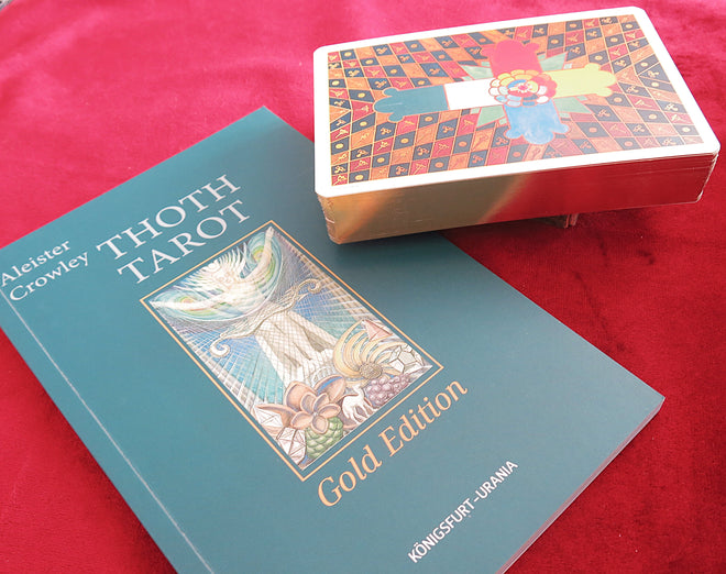 Aleister Crowley Thoth Tarot – Gold Edition (Königsfurt-Urania, 2018)