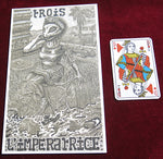 Tarot Alpin de Marseille – Édition limitée à 500 exemplaires – Tarot d'art grand format – Jeu de collection rare
