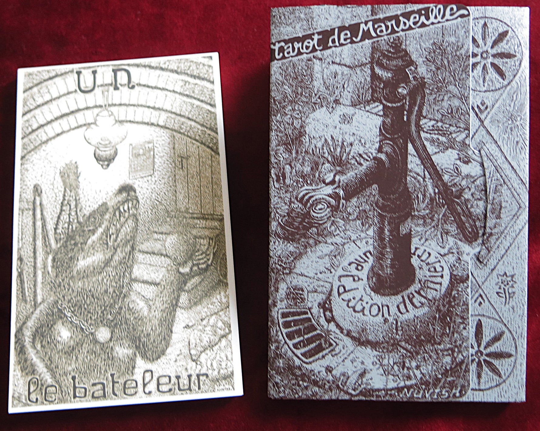 Tarot Alpin de Marseille – Édition limitée à 500 exemplaires – Tarot d'art grand format – Jeu de collection rare