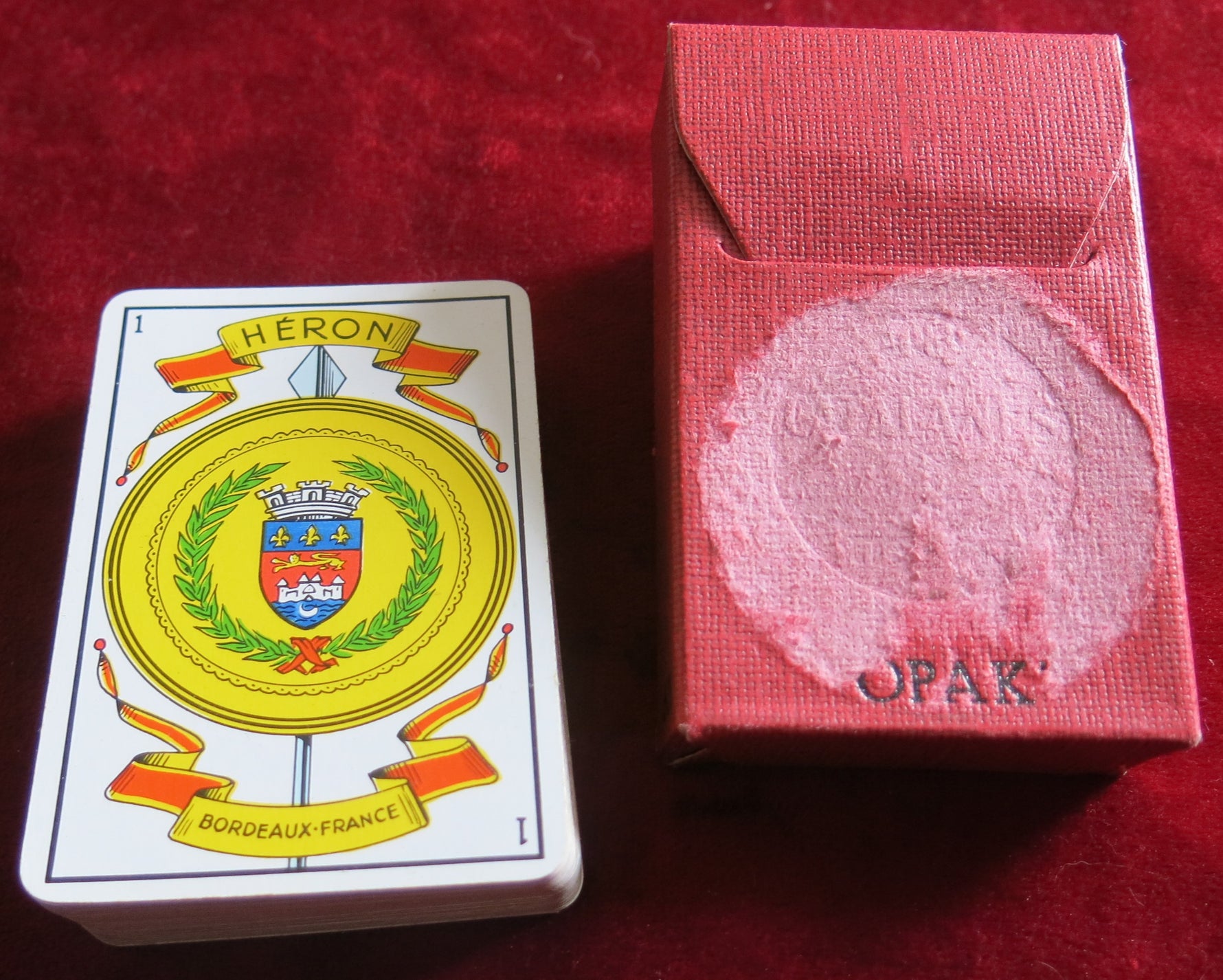 Aluette – Traditional Vendée Card Game – Héron (Bordeaux, France), 1950s