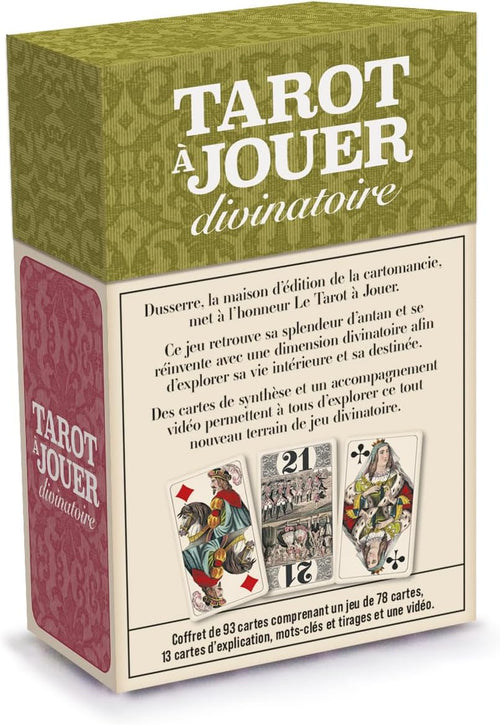 Antique style Divinatory French tarot
