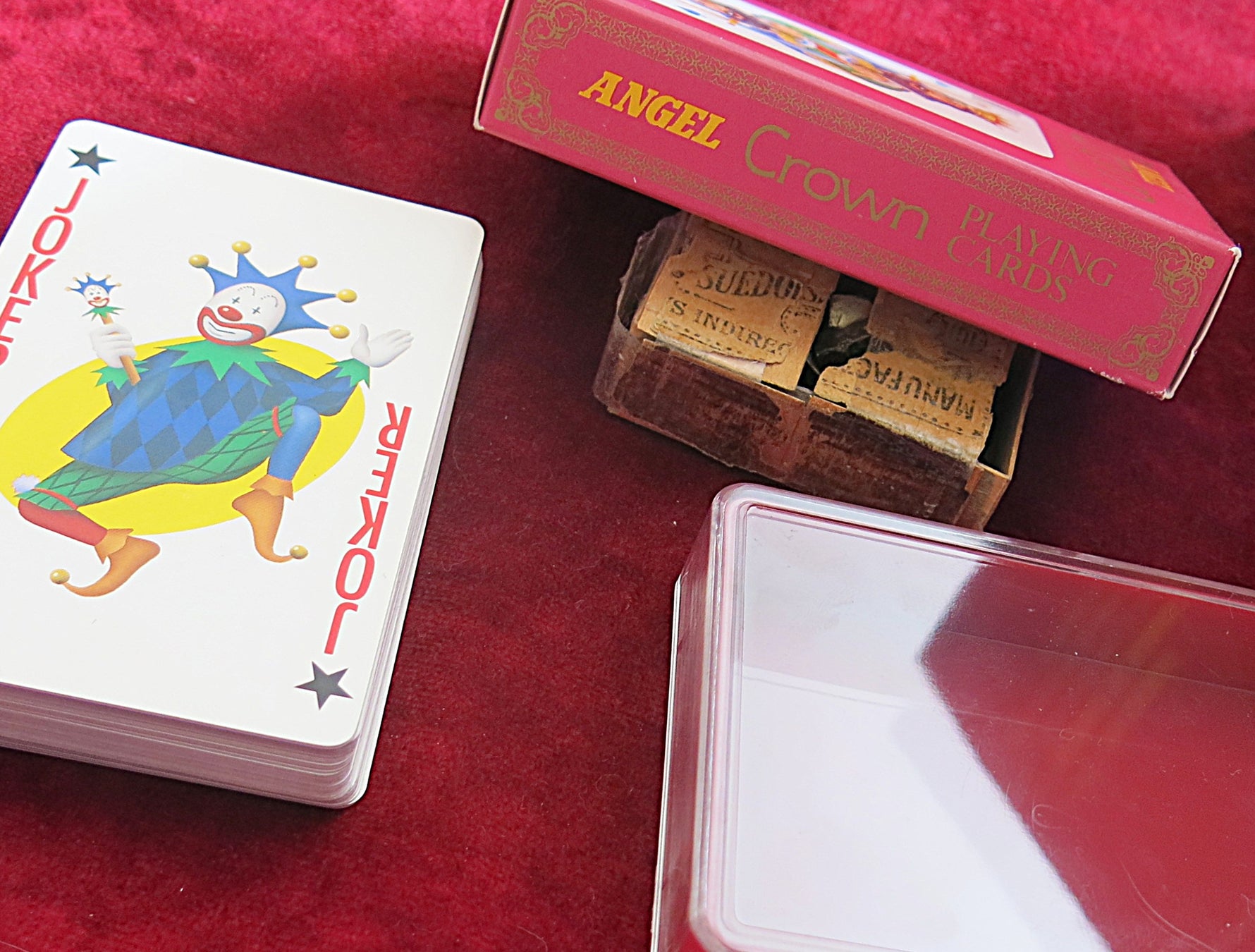Angel Crown Playing Cards – Osaka Japan 80s – Vintage Deck – Rare Edition