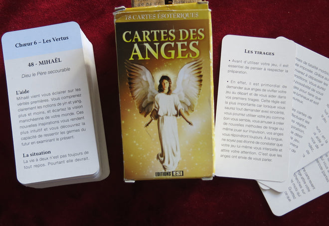 Communicate with my angels cards - Angel cards: 78 esoteric cards - Cartes des Anges -