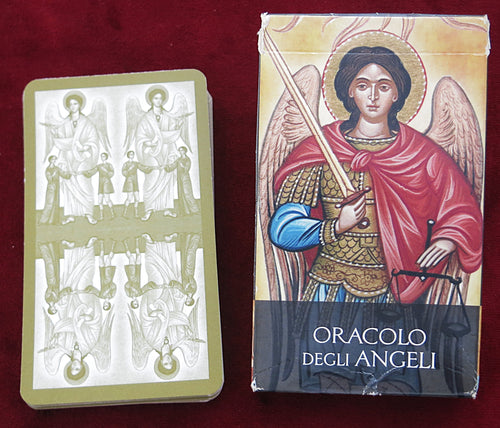 Vintage Oracle of the Angels + Instructions – Christian Oracle Deck(2003, Lo Scarabeo) – Rare Out of Print