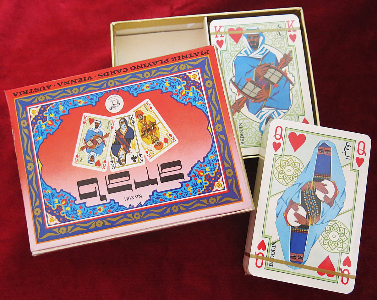 Cartes à jouer arabes n° 2141 – 2 jeux scellés – Franz Küngraber – v. 1978