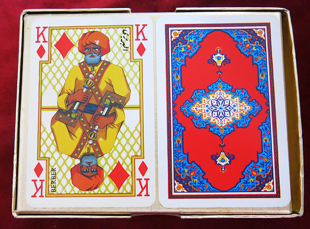 Cartes à jouer arabes n° 2141 – 2 jeux scellés – Franz Küngraber – v. 1978