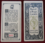 Vintage Le Tarot d'Argolance – Pierrick Pinot Limited Edition No. 327/999 (1984) Wooden Box Complete